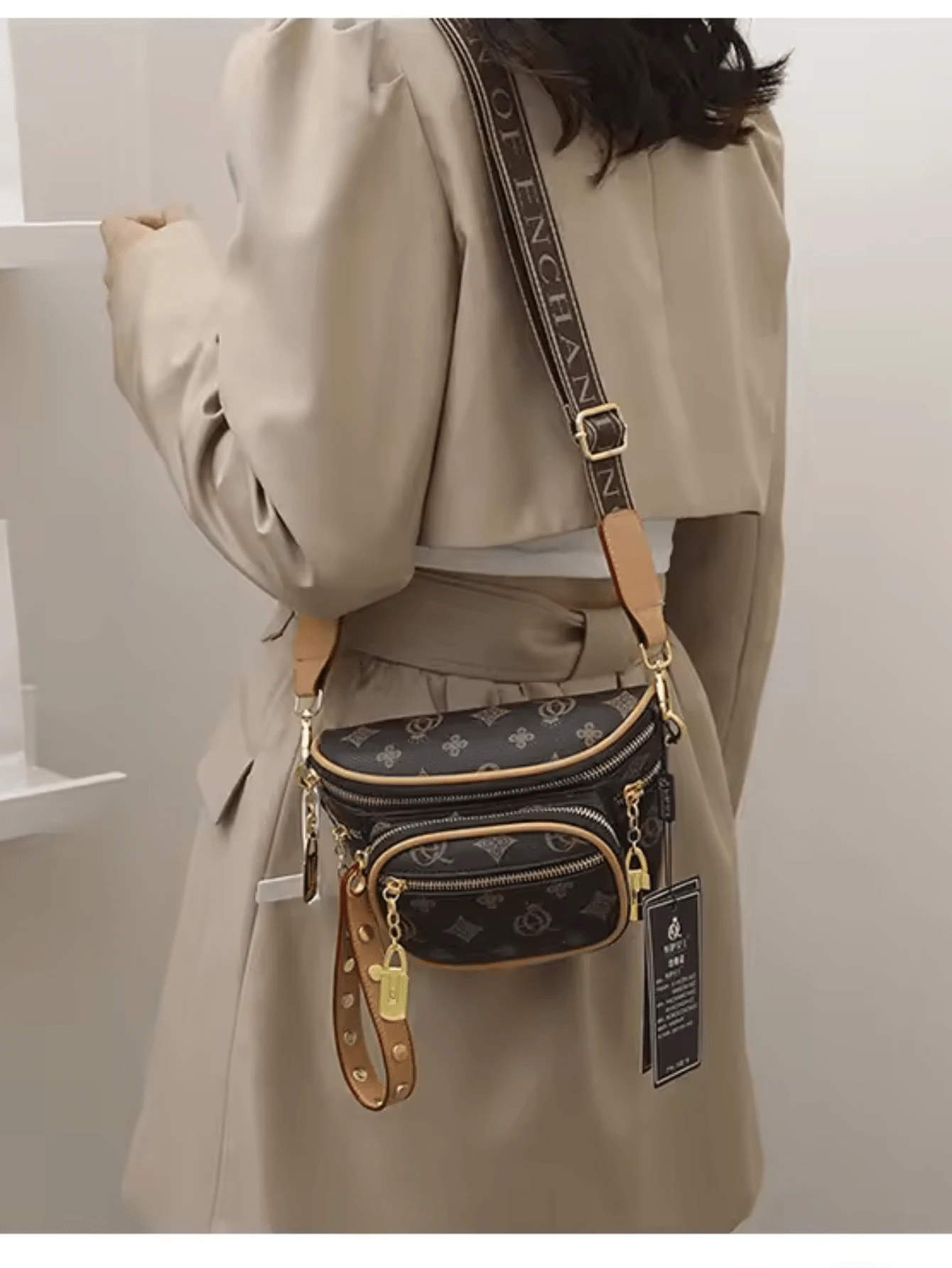 Women Crossbody - Óxido marrón - Ver 1
