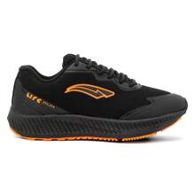 Men Sneakers - preto laranja run - 查看 5
