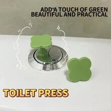 4件装 四叶草马桶按压器 创意多功能马桶冲水按钮 马桶盖升降器 柜门拉手 衣柜柜拉手 马桶水箱按钮 马桶按钮工具 女用指甲盖升降手柄 粘性抽屉拉手 马桶冲水箱按钮 浴室辅助器 - 彩色 - 查看 2