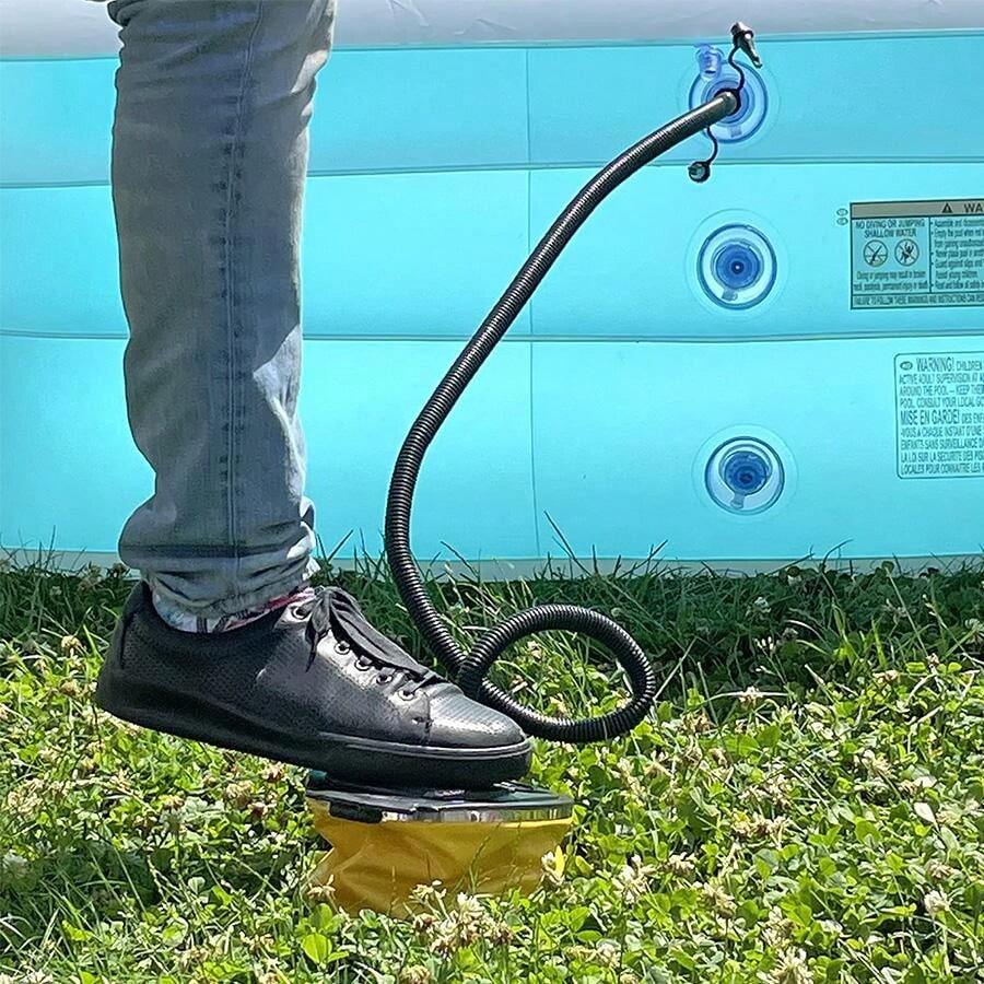 1pc Foot Pump With Ribbed Tubes HighQuality Pump For Inflatable