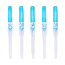 CIZME 2 件/5 件穿孔工具导管针，无菌，适用于耳、鼻、唇、肚脐、身体穿孔，易于使用 - 彩色 - 查看 7