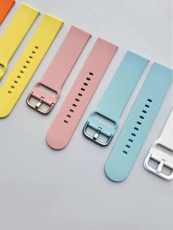 Smart Watch Soft Silicone Strap, 19mm Replacement Adjustable Smart Watch Strap, Suitable For Haylou LS01/Willful IP68/ID205/ID205L/ID205U/ID205S/ID205G