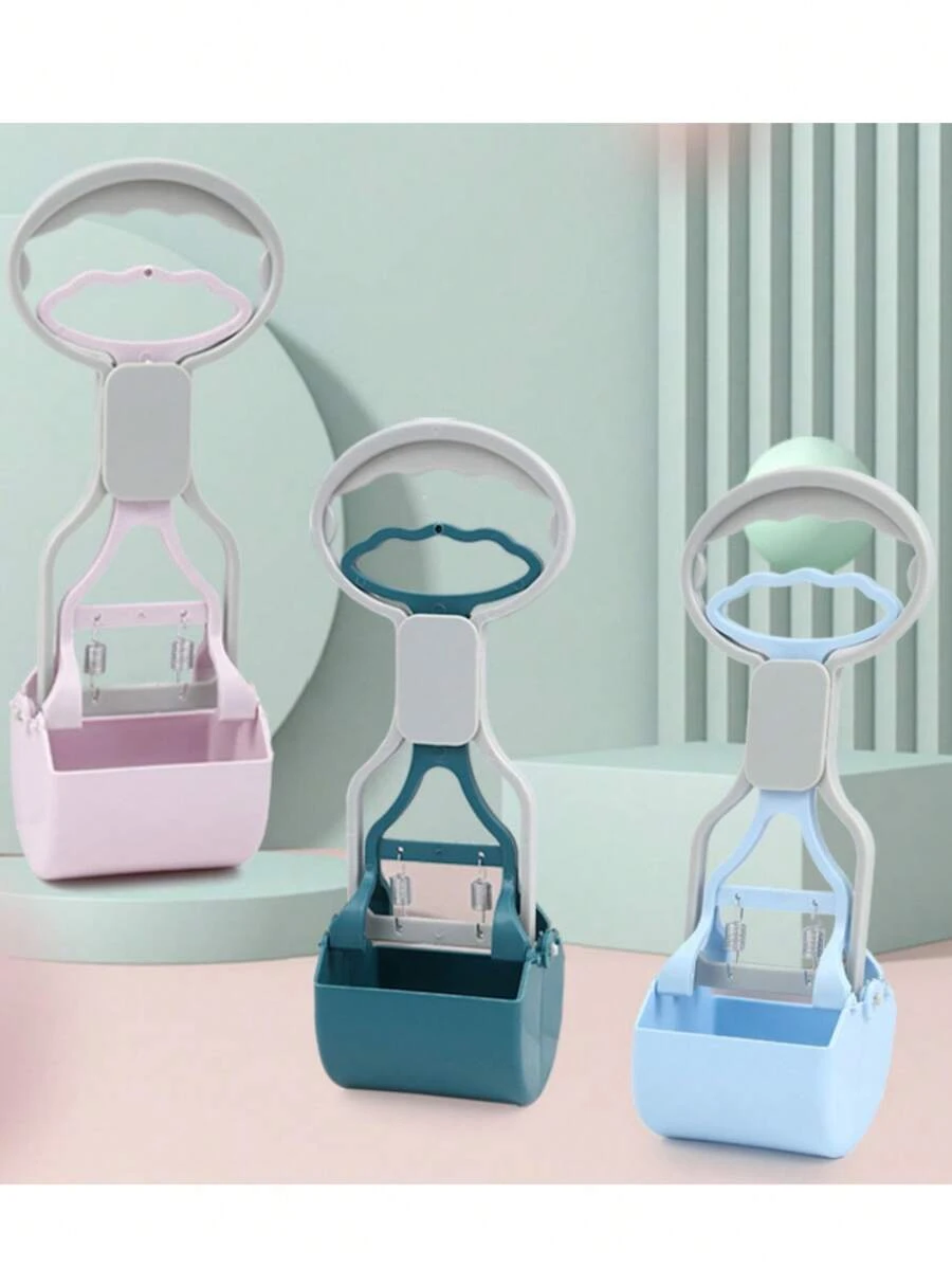 Portable Folding Dog Waste Pick Up Tool, Convenient For Outdoor Dog Walking, No Need To Touch