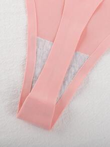 5 chiếc quần lót lọt khe gợi cảm bằng lụa băng dành cho nữ có cạp mỏng - Nhiều màu - Xem 5