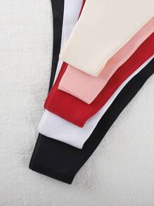 5 chiếc quần lót lọt khe gợi cảm bằng lụa băng dành cho nữ có cạp mỏng - Nhiều màu - Xem 3