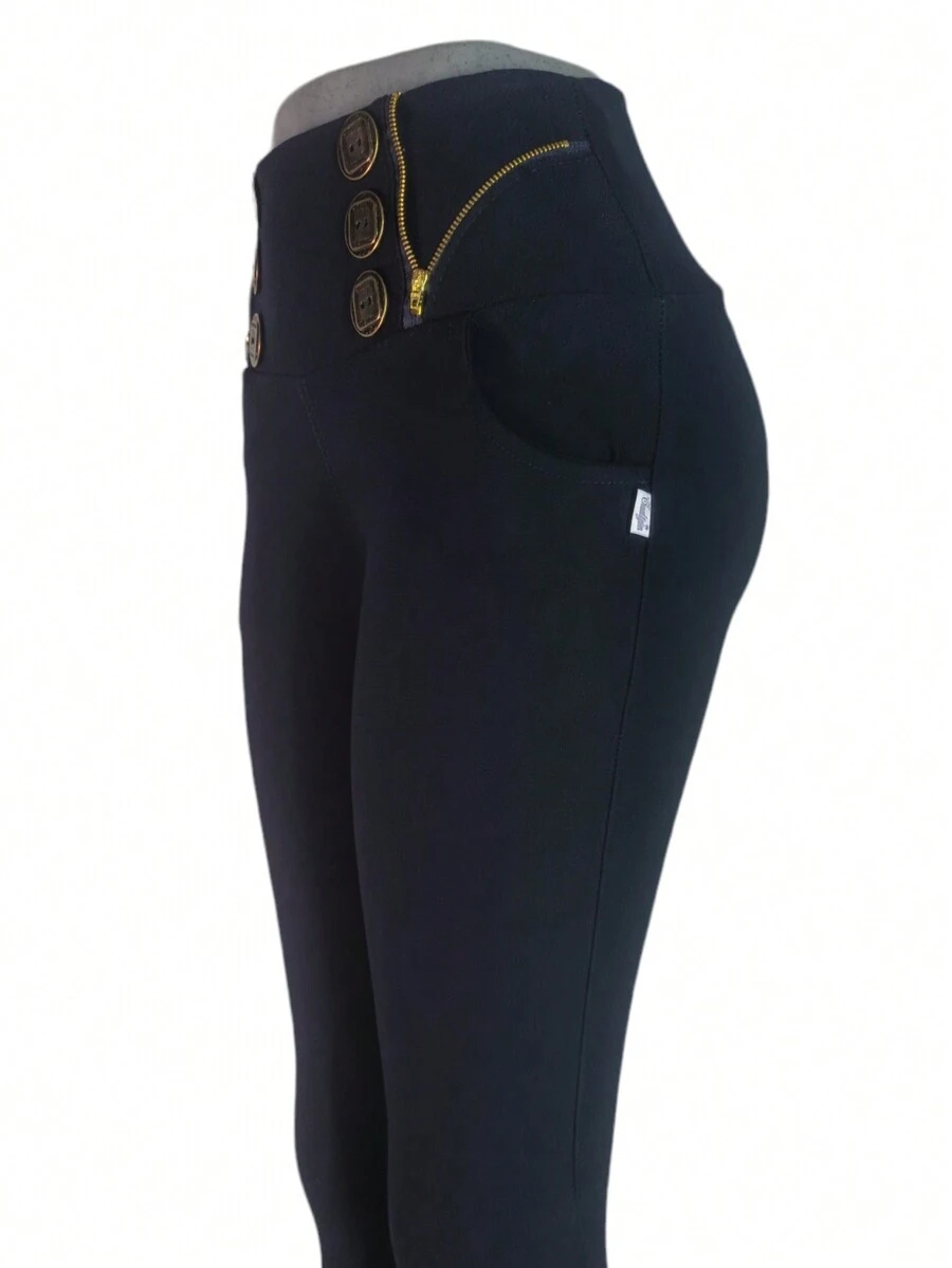 LEGGINGS CASUAL PANTALON AJUSTABLE A06 - Azul Marino - Ver 1