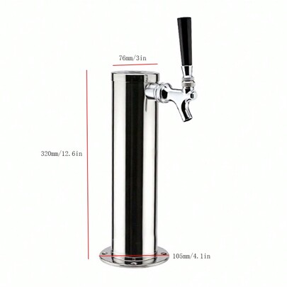 Torre de cerveza Dispensador de cerveza Dispensador de bebidas Columna para beber Columna de bebidas Columna de cerveza Cerveza de acero inoxidable para sistema dispensador de cerveza y jugo Columna dispensadora Columna de cerveza para fiestas