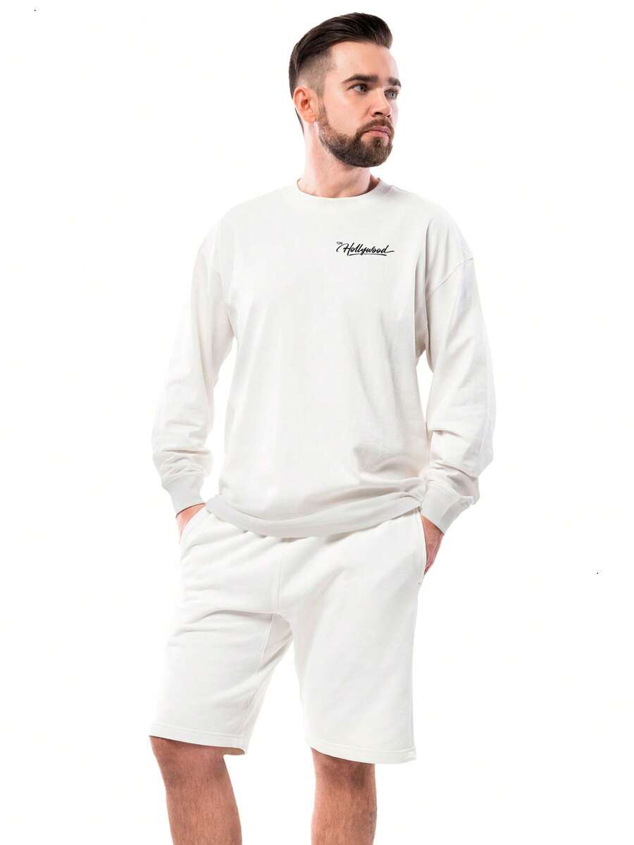 Men Sweatshirts - White - View 1