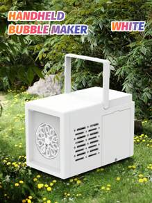 儿童益智全自动便携式泡泡机电动户外泡泡吹器玩具礼物，小礼物（不含电池和泡泡水） - 多色 - 查看 13