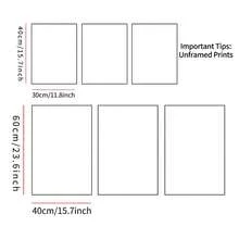 3入組線條復古抽象壁畫帆布繪畫北歐海報和印刷品現代極簡抽象臉體北歐海報和壁畫帆布繪畫客廳裝飾無框 - 彩色 - 查看 7
