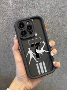 Regali per il fidanzato Custodia protettiva dipinta a mano con motivo da calcio di stile nuovo e di alta qualità, con sensazione di pelle incava-convessa e spessore aumentato, compatibile con iPhone 15, iPhone 15 Pro Max, Apple P13, P14, Custodia morbida da donna per P11, P12 anti-caduta XS, XR, 78P, 78GES2, Samsung A50, A12, A32, A52, A72, A51, A21S, A13, A14, S22 Ultra, S23, A33, A53, S20 FE, Mi Redmi 11 Youth, 12 Pro, 12/12X, Note 11, 9a, 9c, Polox3nfc, Redmi 10, Redmi 9, Note 9, 12c, Note 11Pro, Redmi 10c, Note 8 Pro - Multicolore - Visualizzare 5