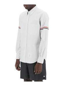 Thom Browne Men's Shirt WHITE MWL301OF0525035 - White - View 4