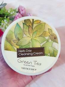 The Face Shop 135克盒装绿茶卸妆膏，温和滋养，可卸除眼部、唇部及面部彩妆，方便携带，韩国化妆品 - GREEN TEA - 查看 2