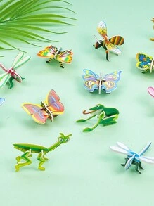 50 Cute Fun Insect Paper Puzzles