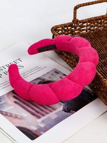 DeeJey 2 Cái/bộ Lụa Satin Bonnet Để Ngủ, Satin Bonnet Với Spa Băng Đô Bộ Dành Cho Nữ Cô Gái Rửa Mặt, Trang Điểm Da Mặt, Chăm Sóc Da - Nhiều màu - Xem 9