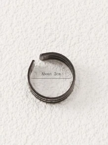 Customizable Fashionable Minimalist Open Ring, Can Be Personalized With Names, Slogans, Places, And Dates. Suitable For Birthdays, Valentine's Day, Anniversary, And Gifting To Girlfriend, Boyfriend, Friends. Perfect For Daily Wear.