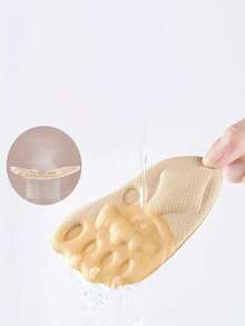 Media plantilla de zapato para mujer, amortiguación para la parte delantera del pie, suave antideslizante, adecuada para tacones altos, media plantilla para la parte delantera del pie del zapato - color - Ver 4