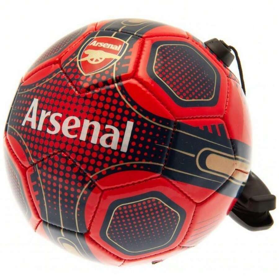Arsenal FC Training Football (Red/Blue) - Red - View 1