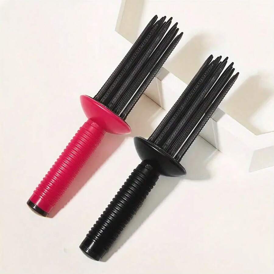 1 lược uốn chịu nhiệt, tạo độ phồng chân tóc, dụng cụ tạo kiểu tóc giúp tăng độ dày và tạo hình cho tóc. - Nhiều màu - Xem 1