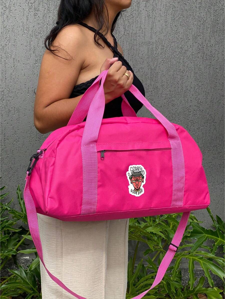 Travel Duffel Bags - Màu Hồng Tươi - Xem 1
