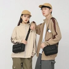 1pc Fashionable Couple Shoulder Bag Functional Camera Crossbody Bag For Men Fathers Day Gifts Dad College Bag Sling Bag Side Bag Holiday Work Weekend Summer Vacation Carry On Utility Large Capacity Gift Personalized Gifts Boyfriend Husband FreshmanFor Books Back To School Multi-Functional Dorm University - Multicolor - View 3