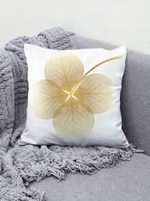 4 Stücke/Set, Kissenbezüge mit mehrere Größen und goldener Blattmuster, geeignet für Sofa, Wohnzimmer, Bett, Kissenbezug, quadratische Kissenhüllen, Heimdekoration, erhältlich in verschiedenen Größen, digital Muster, modisch und einfach, geeignet für Sofa, Bürodekoration, Heimdekoration, Stoffkunst-Deko Zubehör, Auto-Geschenke, bedrucktes Kissen, Bett Kopfstütze, Sofa Kissen, Heimdekoration Sofa-Kissen, Auto-Kopfstützenbezug, Büro-Kopfstützenbezug