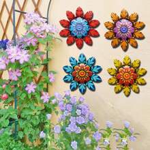 1pc Kim loại sắt hoa trang trí tường, Tùy chọn màu sắc, Quà tặng thủ công gia đình, Sắt hoa nghệ thuật treo tường trang trí, Thích hợp cho đồ trang trí tường, Trang trí nhà cửa, Trang trí phòng, Trang trí tường - Nhiều màu - Xem 1