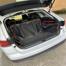 Forro de carga para mascotas a prueba de agua, anti-suciedad y anti-arañazos para SUV - Negro - Ver 6