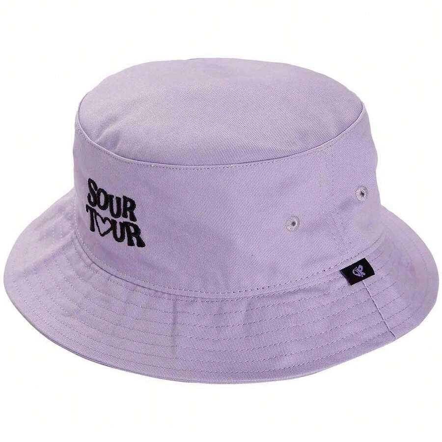 Olivia Rodrigo Unisex Adult Sour Tour Bucket Hat (Purple) - Purple - View 1