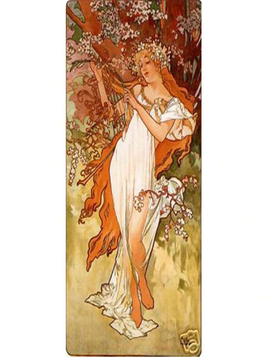 3738-12x18-AD Spring Alphonse Mucha Poster