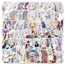 60 miếng dán Anime The Funeral Of Florian dành cho thanh thiếu niên nam nữ, miếng dán Anime Nhật Bản dễ thương cho máy tính xách tay bình nước máy tính xách tay hành lý điện thoại đàn ghi ta ván trượt xe đạp - Nhiều màu - Xem 5