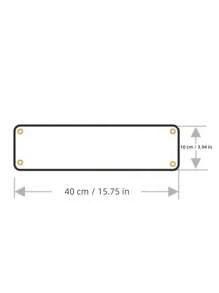 1 件，“CHILL OUT ZONE”趣味牌照金属锡标牌（15.75 英寸 X 3.94 英寸 / 40 X 10 厘米），新奇街道标牌，家居装饰，房间装饰，墙壁装饰，浴室装饰，酒吧装饰，咖啡厅装饰，车库装饰最佳礼物 - 彩色 - 查看 2