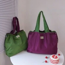 Shopping , Shoulder Hand, Portable Supermarket Grocery , Large Capacity For Travel ,Makeup ,Cosmetic ,Vacation Organizer,Large Capacity Makeup Organizer Makeup Case, For Lipstick, Brush, Skincare, Mobile Phone, Coin, Small Items, For Home,Gift,Vacation And Festival Halloween Christmas Multifunctional Use,Boho Vibes