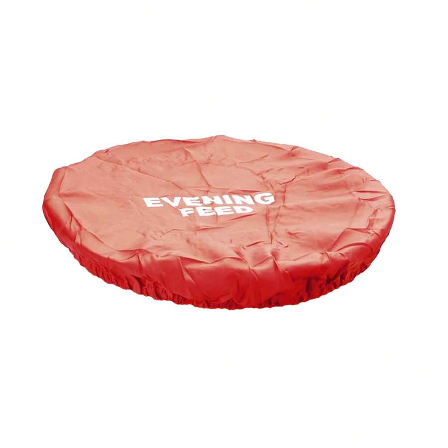 Evening Feed Bucket Cover (Red) - Red - View 1