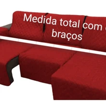 Couch Cover - Red - View 2