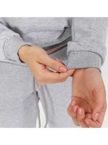 Women Sweatshirts - 灰色 - 查看 2