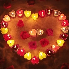 Candlestick Holders & Candles - 白色 - 查看 7