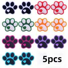 5/10/20 pezzi Grani sfusi a forma di zampa di silicone per la produzione di gioielli, penne e portachiavi, accessori fai-da-te per braccialetti e collane