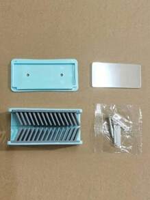 1入藍色捕髮器，淋浴排水口捕髮器，矽膠捕髮器，頭髮收集器，浴室濾網，清潔用品，清潔工具，返校用品 - 彩色 - 查看 5