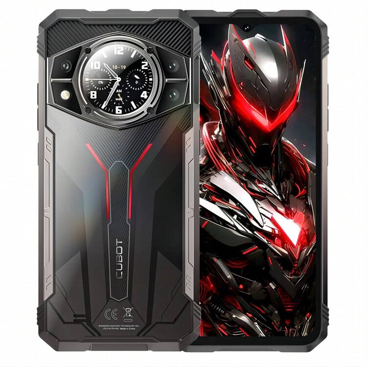 CUBOT KINGKONG AX, Ultra-Thin Rugged Smartphone Android 14, NFC, Helio G99, 12GB RAM 256GB ROM, 120Hz Screen, 100MP Rear Camera, 5100mAh Battery - Black - View 1