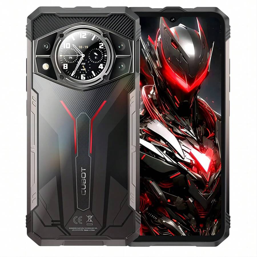 CUBOT KINGKONG AX, Ultra-Thin Rugged Smartphone Android 14, NFC, Helio G99, 12GB RAM 256GB ROM, 120Hz Screen, 100MP Rear Camera, 5100mAh Battery