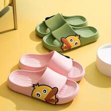 Cartoon Duck Children's Skidels Bath Anti-Slip 24-35 Yards - Hồng - Xem 2