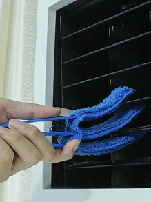 1pc Air Conditioning Vent Gap Cleaning Brush, Washable And Detachable