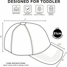 CoComelon And Blippi Toddler Boys' Baseball Cap, Kids Hat For Ages 2-4