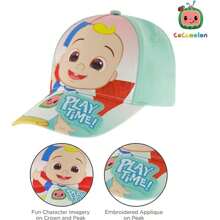 CoComelon And Blippi Toddler Boys' Baseball Cap, Kids Hat For Ages 2-4