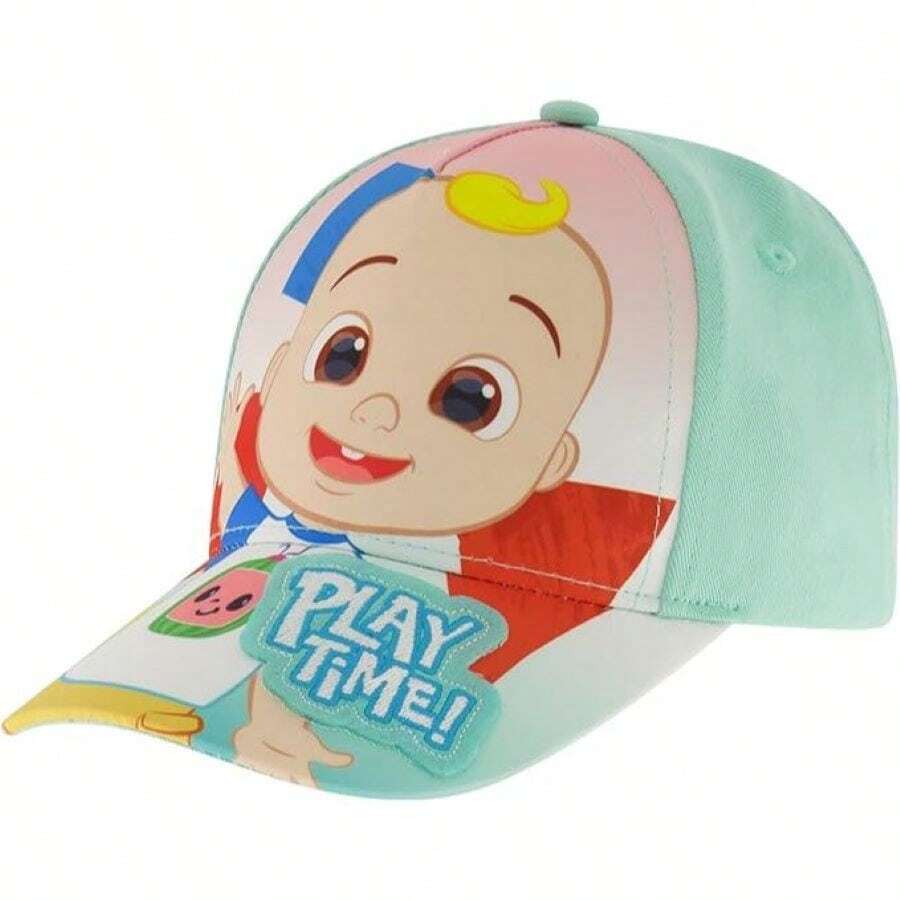 CoComelon And Blippi Toddler Boys' Baseball Cap, Kids Hat For Ages 2-4