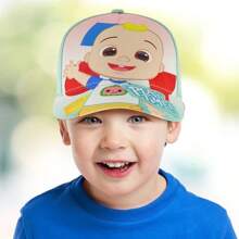CoComelon And Blippi Toddler Boys' Baseball Cap, Kids Hat For Ages 2-4