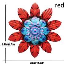 1pc Kim loại sắt hoa trang trí tường, Tùy chọn màu sắc, Quà tặng thủ công gia đình, Sắt hoa nghệ thuật treo tường trang trí, Thích hợp cho đồ trang trí tường, Trang trí nhà cửa, Trang trí phòng, Trang trí tường - Nhiều màu - Xem 3