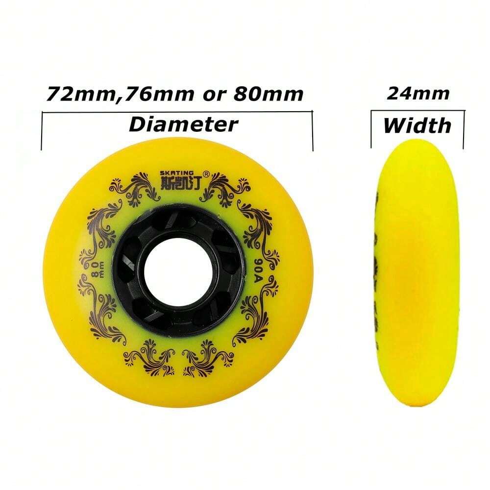 Skating Brakes Roller Skates Third Generation Inline Skates White