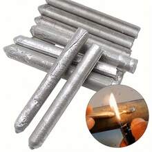 3pcs Universal Welding Rod, Repair Low-Temperature Welding Rod, Water Tank Pipe Welding Tool, Low-Temperature Easy Welding Strip, Easy Melting Powder Core Welding Rod, Brazing Strip, Stainless Steel Copper Iron Aluminum Welding Tool - Silver - View 2